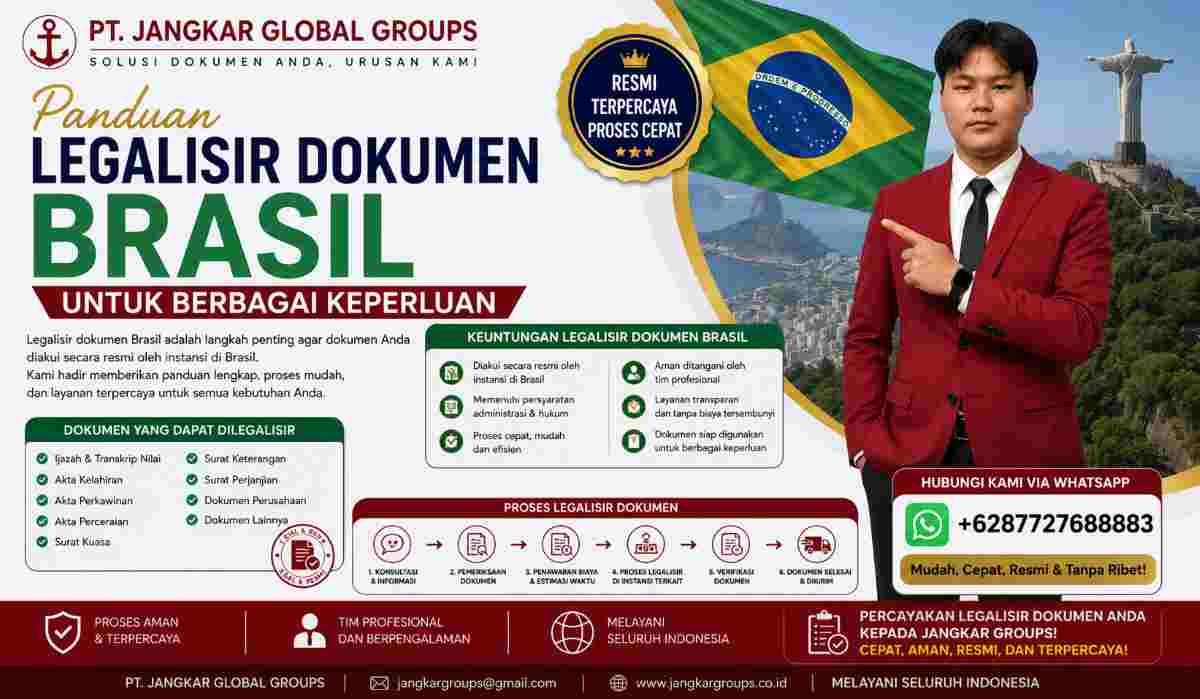 Panduan Legalisir Dokumen Brasil untuk Berbagai Keperluan