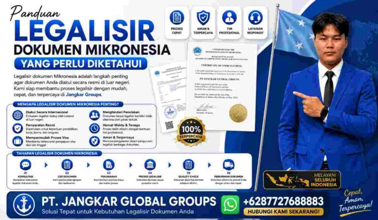 Panduan Legalisir Dokumen Mikronesia yang Perlu Diketahui