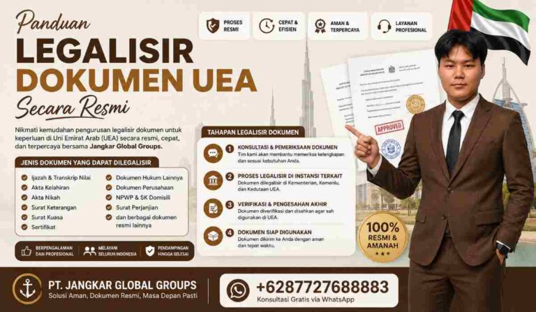 Panduan Legalisir Dokumen UEA Secara Resmi