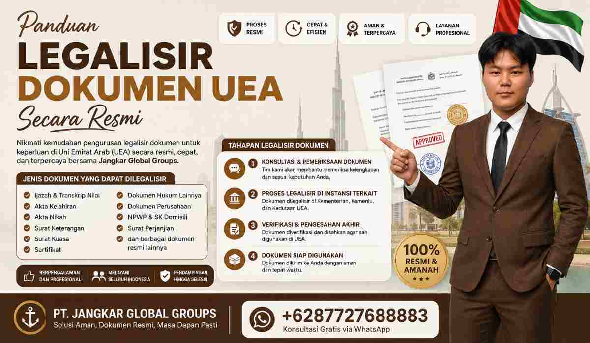 Panduan Legalisir Dokumen UEA Secara Resmi