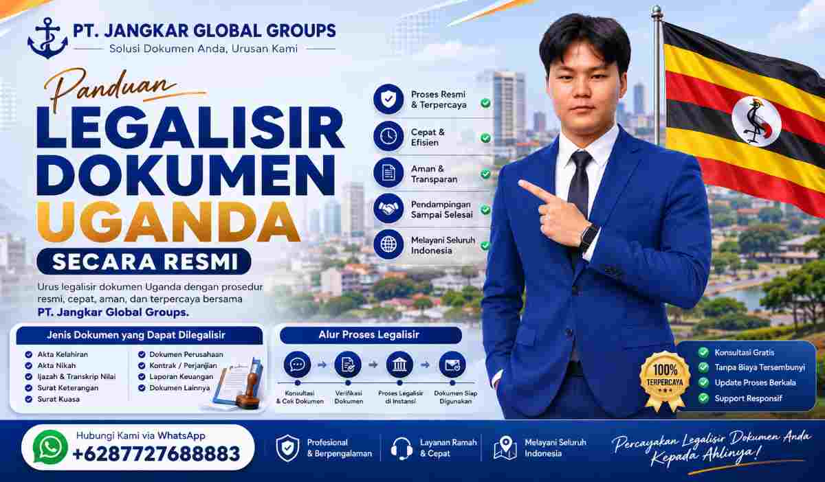 Panduan Legalisir Dokumen Uganda Secara Resmi