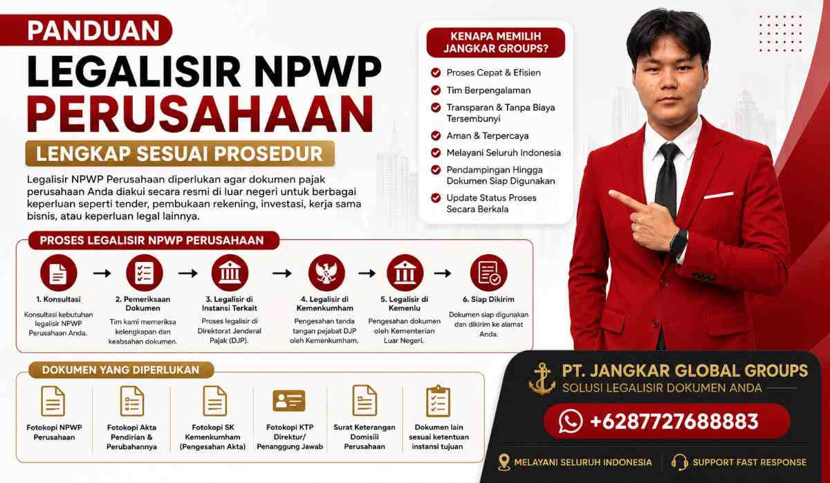 Panduan Legalisir NPWP Perusahaan Lengkap Sesuai Prosedur