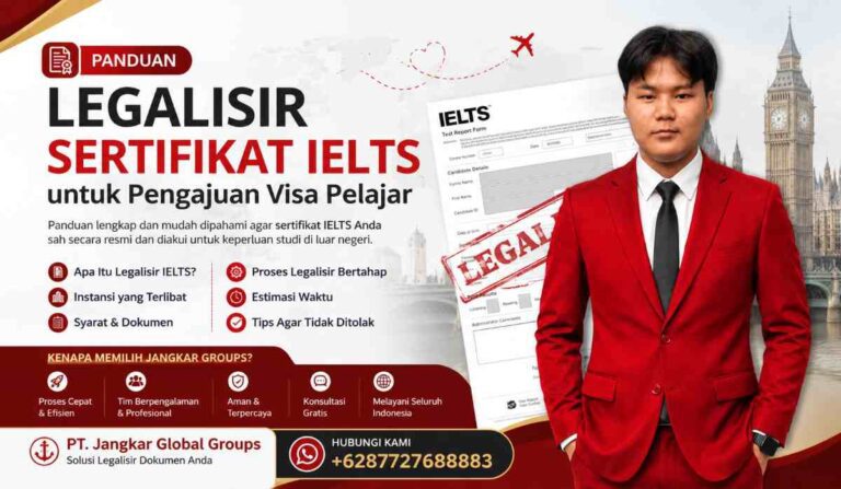 Panduan Legalisir Sertifikat IELTS untuk Pengajuan Visa Pelajar