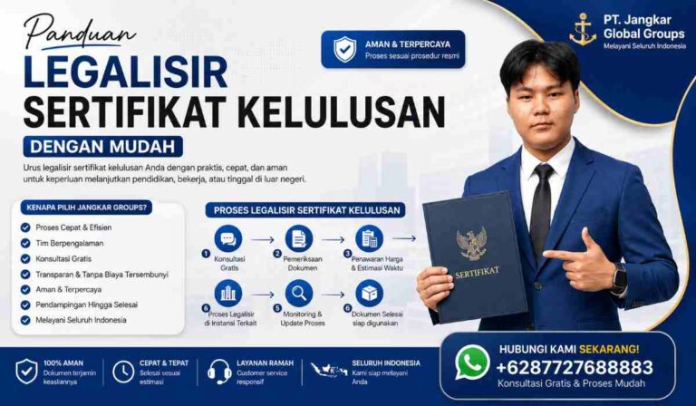 Panduan Legalisir Sertifikat Kelulusan dengan Mudah