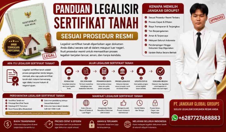 Panduan Legalisir Sertifikat Tanah Sesuai Prosedur Resmi