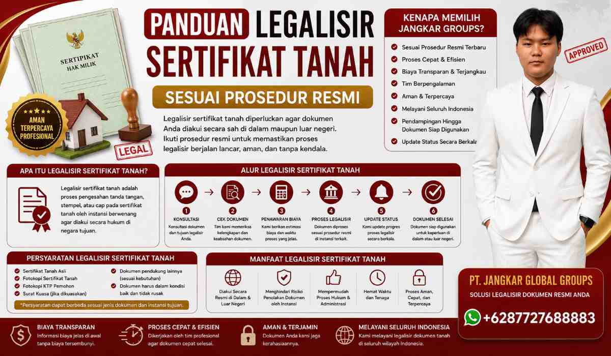 Panduan Legalisir Sertifikat Tanah Sesuai Prosedur Resmi