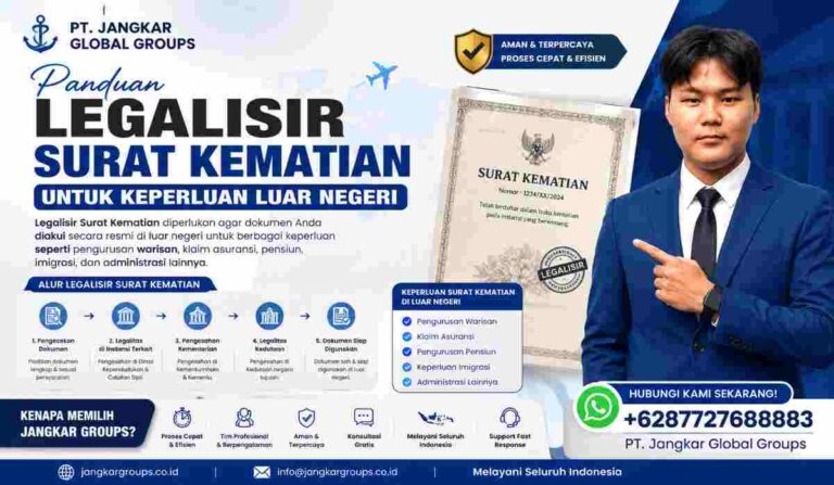 Panduan Legalisir Surat Kematian untuk Keperluan Luar Negeri