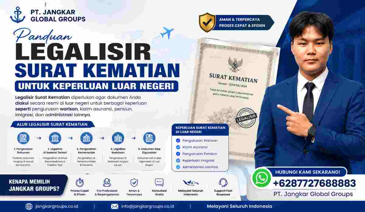 Panduan Legalisir Surat Kematian untuk Keperluan Luar Negeri