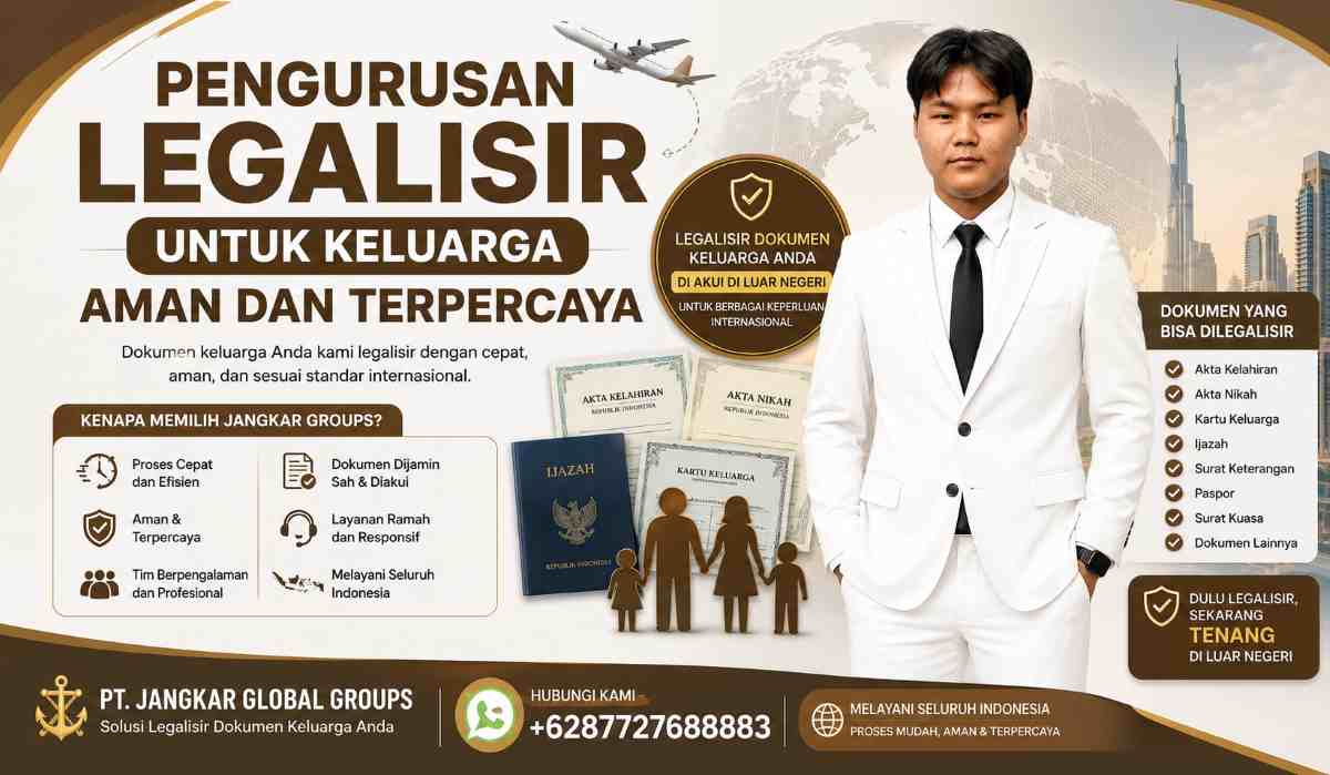Pengurusan Legalisir untuk Keluarga Aman dan Terpercaya
