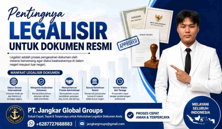 Pentingnya Legalisir untuk Dokumen Resmi