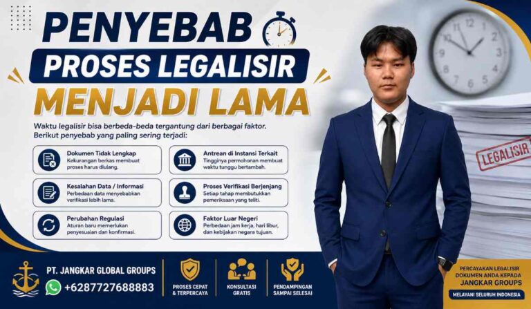 Penyebab Proses Legalisir Menjadi Lama