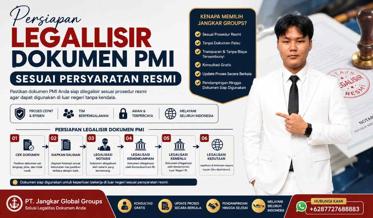 Persiapan Legalisir Dokumen PMI Sesuai Persyaratan Resmi