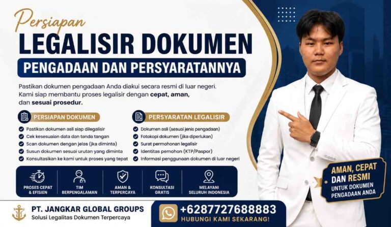 Persiapan Legalisir Dokumen Pengadaan dan Persyaratannya