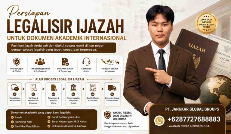 Persiapan Legalisir Ijazah untuk Dokumen Akademik Internasional