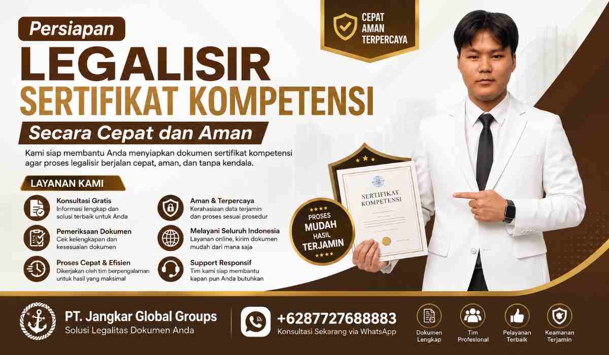 Persiapan Legalisir Sertifikat Kompetensi Secara Cepat dan Aman