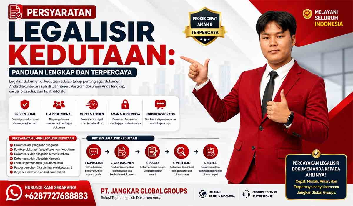 Persyaratan Legalisir Kedutaan Panduan Lengkap dan Terpercaya ini