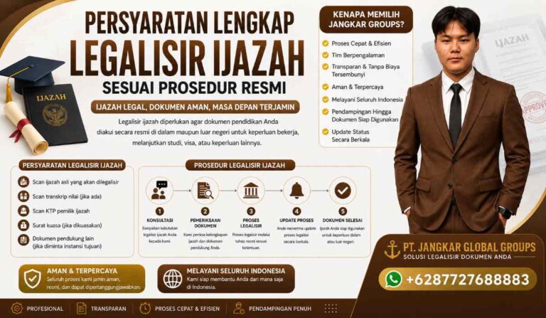 Persyaratan Lengkap Legalisir Ijazah Sesuai Prosedur Resmi
