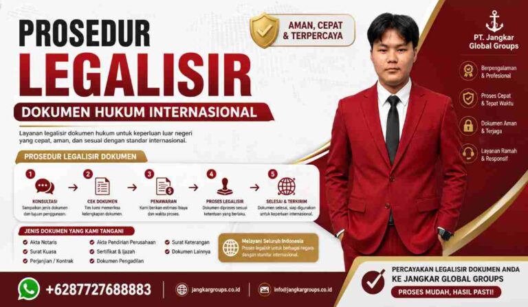Prosedur Legalisir Dokumen Hukum Internasional