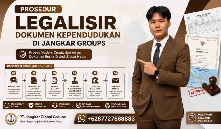 Prosedur Legalisir Dokumen Kependudukan di Jangkar Groups
