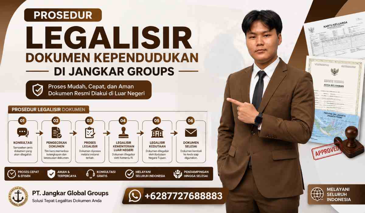 Prosedur Legalisir Dokumen Kependudukan di Jangkar Groups