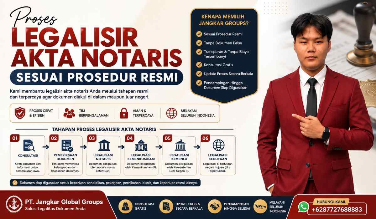 Proses Legalisir Akta Notaris Sesuai Prosedur Resmi