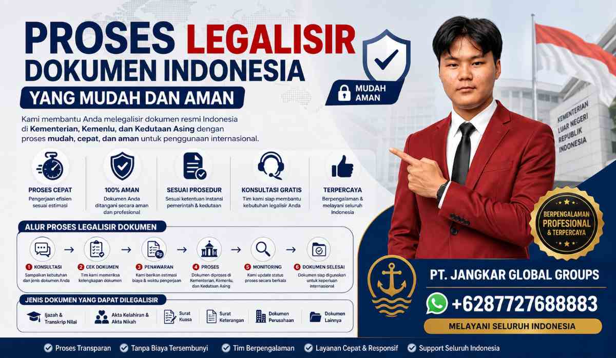 Proses Legalisir Dokumen Indonesia yang Mudah dan Aman