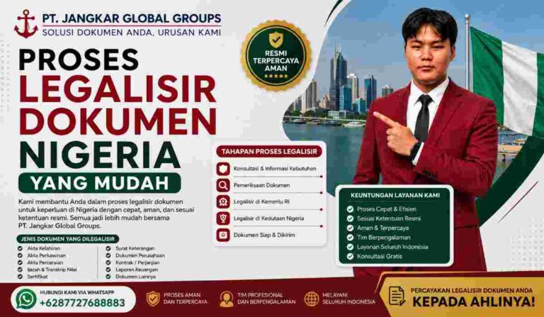 Proses Legalisir Dokumen Nigeria yang Mudah