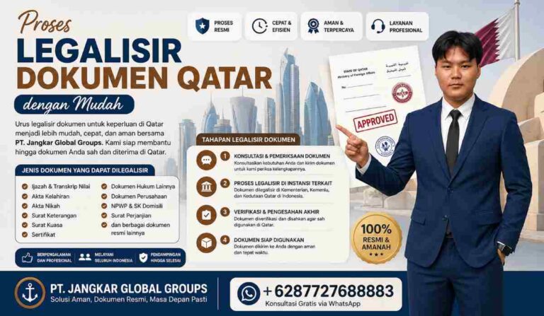 Proses Legalisir Dokumen Qatar dengan Mudah