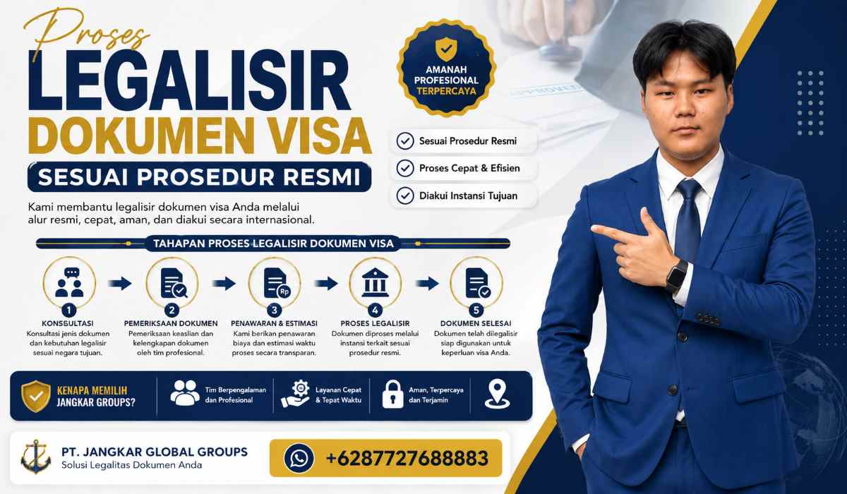 Proses Legalisir Dokumen Visa Sesuai Prosedur Resmi