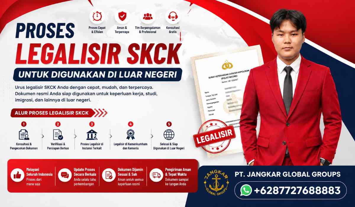 Proses Legalisir SKCK untuk Digunakan di Luar Negeri