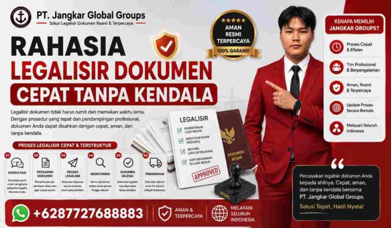 Rahasia Legalisir Dokumen Cepat Tanpa Kendala