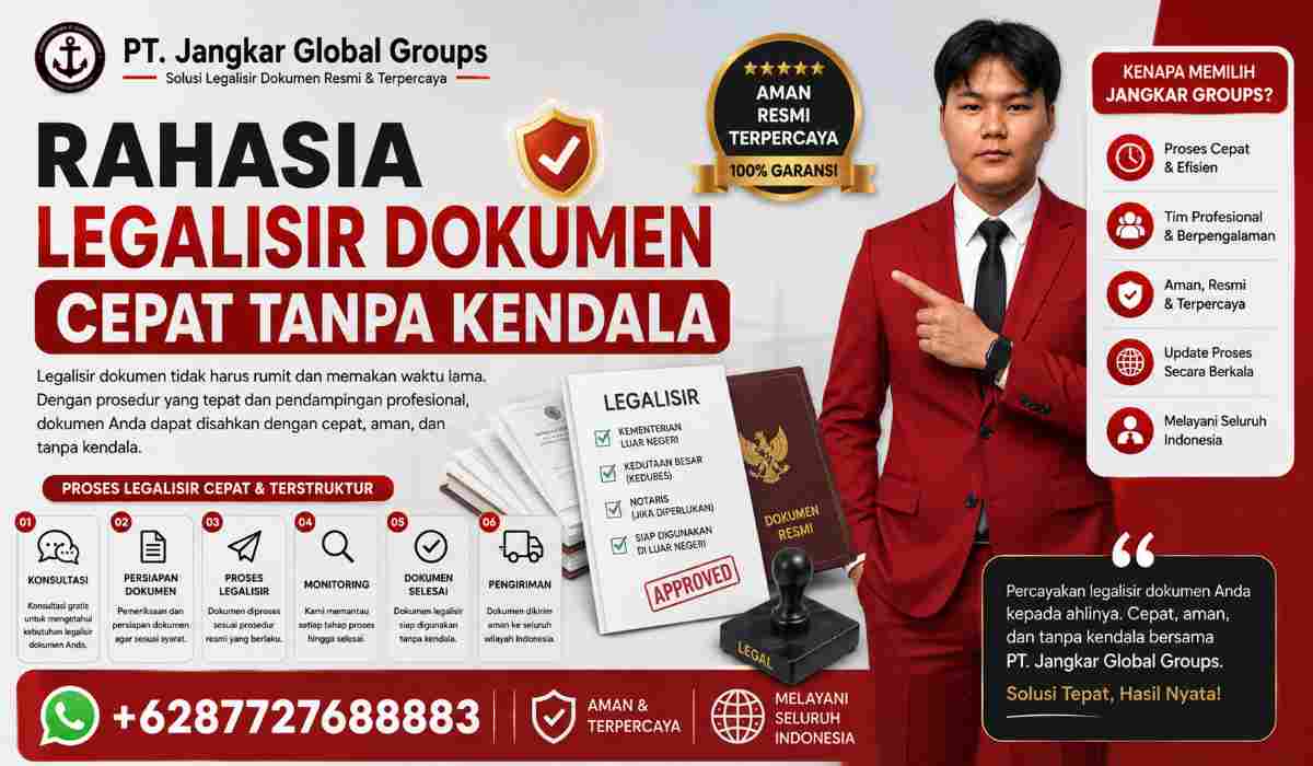 Rahasia Legalisir Dokumen Cepat Tanpa Kendala