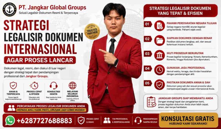 Strategi Legalisir Dokumen Internasional agar Proses Lancar