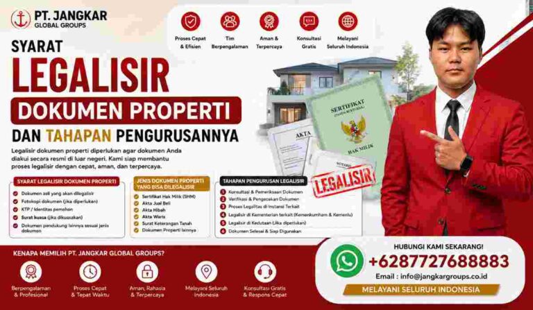 Syarat Legalisir Dokumen Properti dan Tahapan Pengurusannya