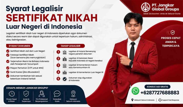 Syarat Legalisir Sertifikat Nikah Luar Negeri di Indonesia