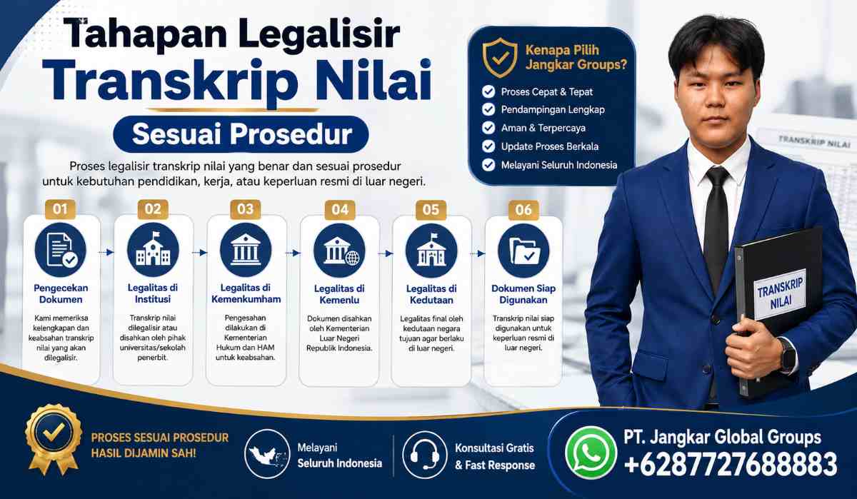 Tahapan Legalisir Transkrip Nilai Sesuai Prosedur
