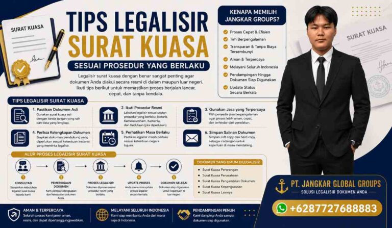 Tips Legalisir Surat Kuasa Sesuai Prosedur yang Berlaku