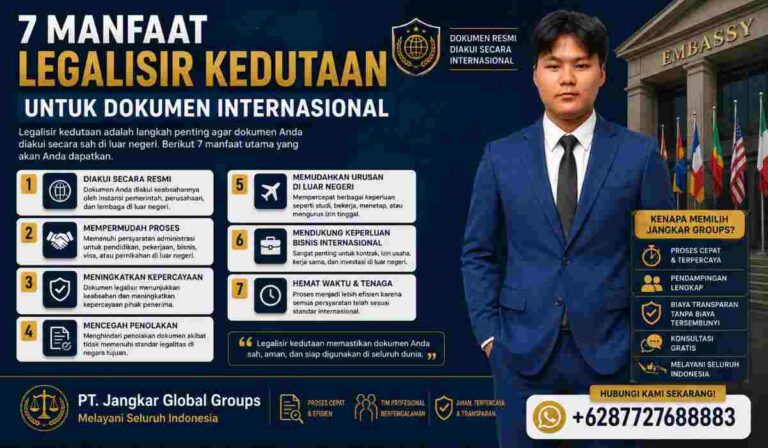 7 Manfaat Legalisir Kedutaan untuk Dokumen Internasional