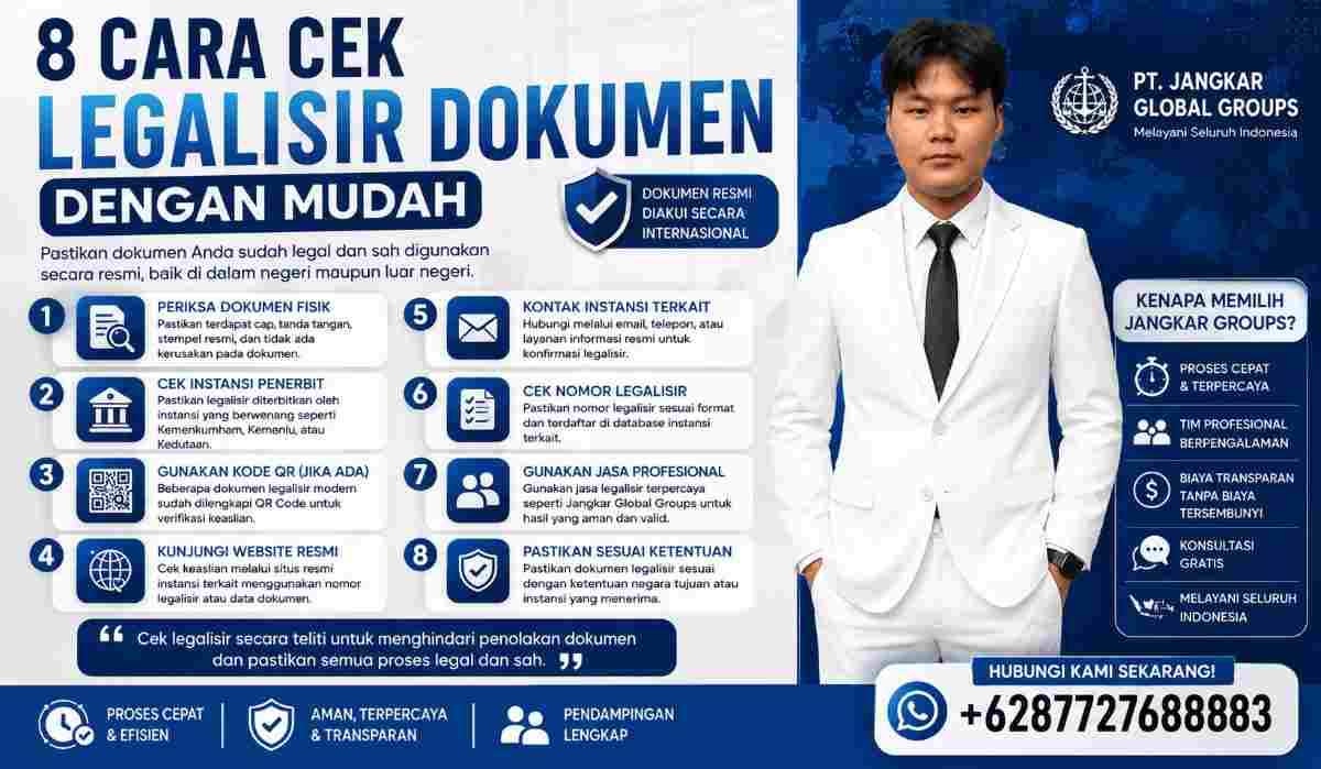 8 Cara Cek Legalisir Dokumen dengan Mudah