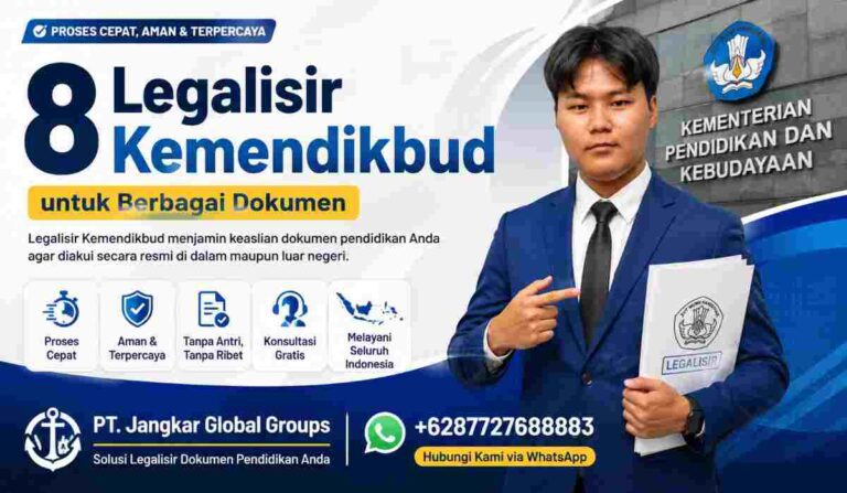 8 Legalisir Kemendikbud untuk Berbagai Dokumen