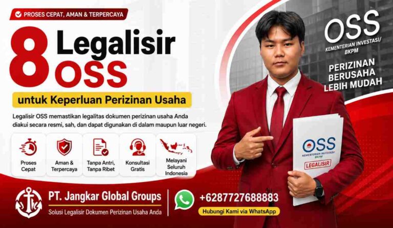 8 Legalisir OSS untuk Keperluan Perizinan Usaha