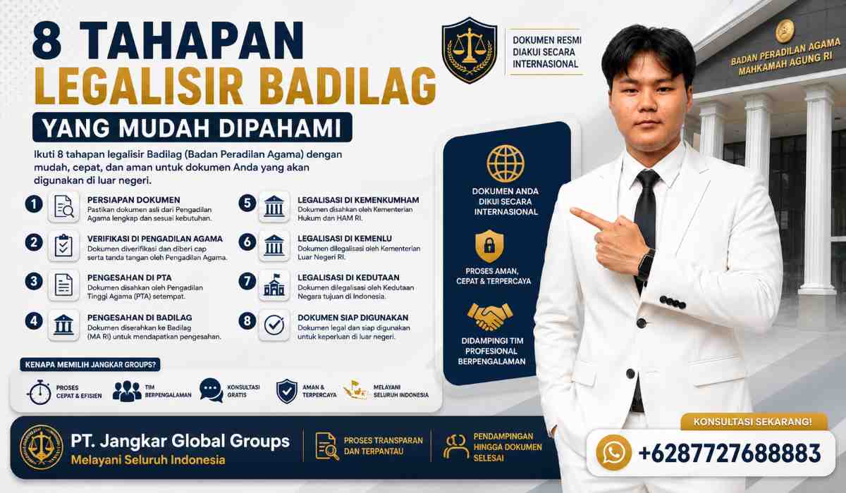 8 Tahapan Legalisir Badilag yang Mudah Dipahami