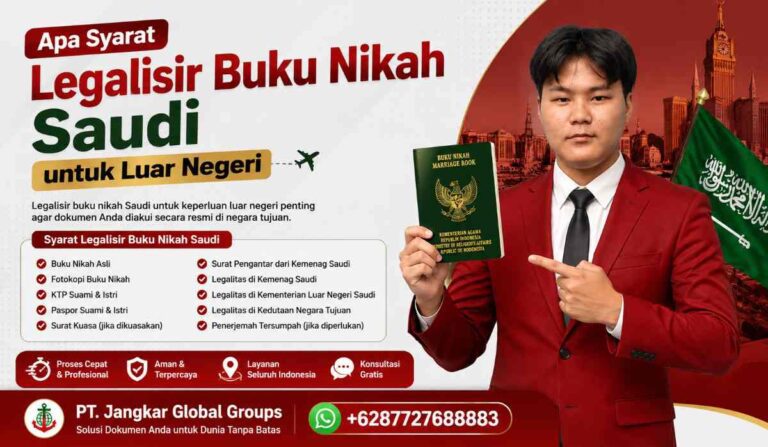 Apa Syarat Legalisir Buku Nikah Saudi untuk Luar Negeri