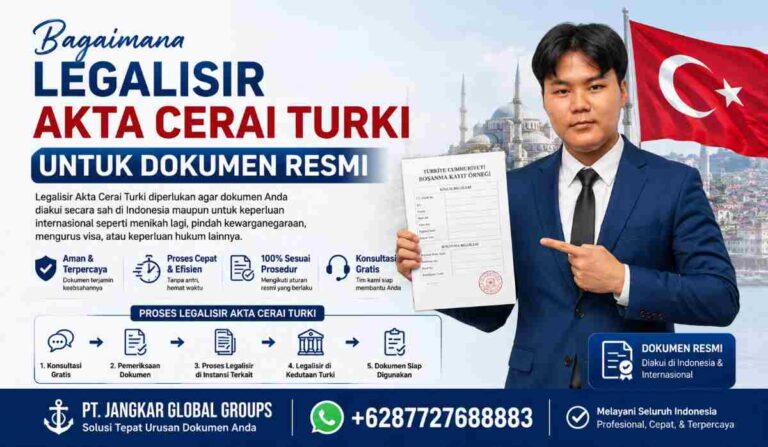 Bagaimana Legalisir Akta Cerai Turki untuk Dokumen Resmi