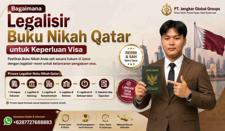Bagaimana Legalisir Buku Nikah Qatar untuk Keperluan Visa