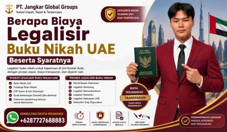 Berapa Biaya Legalisir Buku Nikah UAE Beserta Syaratnya