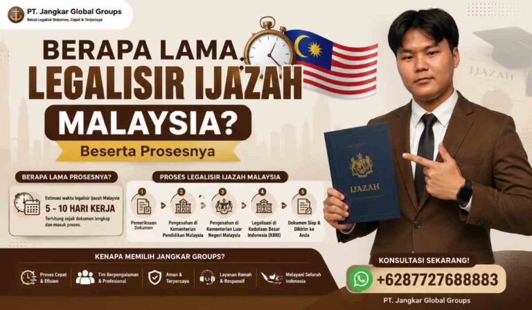 Berapa Lama Legalisir Ijazah Malaysia Beserta Prosesnya