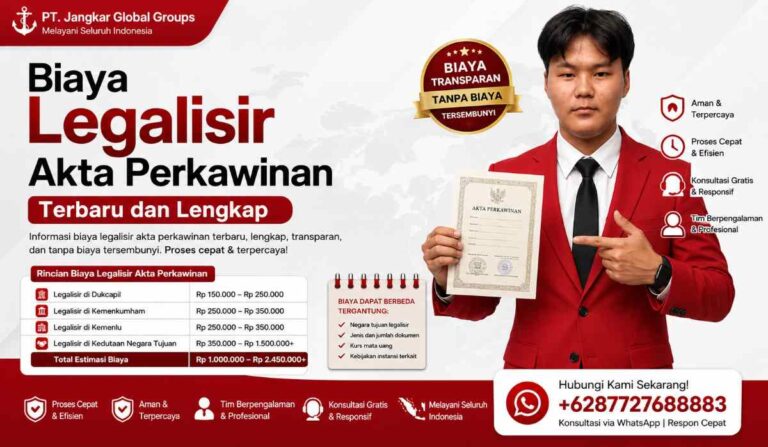 Biaya Legalisir Akta Perkawinan Terbaru dan Lengkap