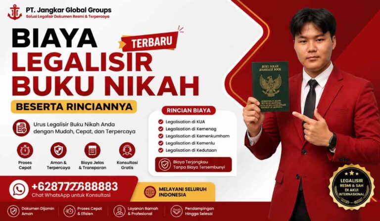 Biaya Legalisir Buku Nikah Terbaru Beserta Rinciannya