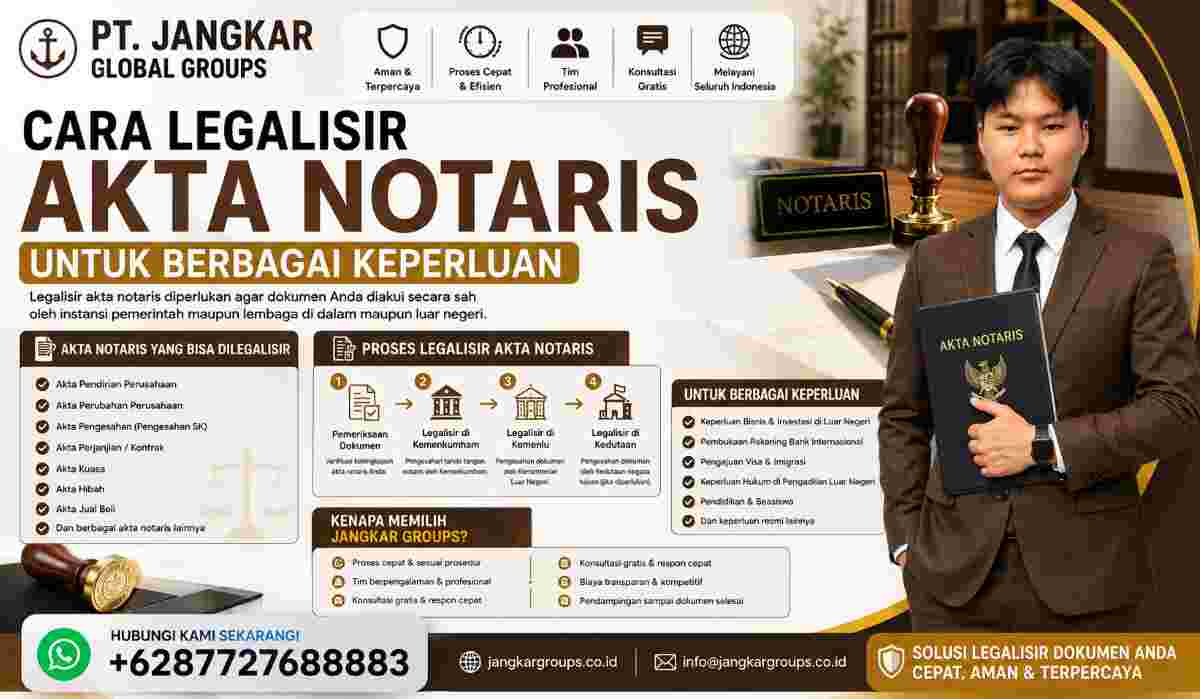 Cara Legalisir Akta Notaris untuk Berbagai Keperluan